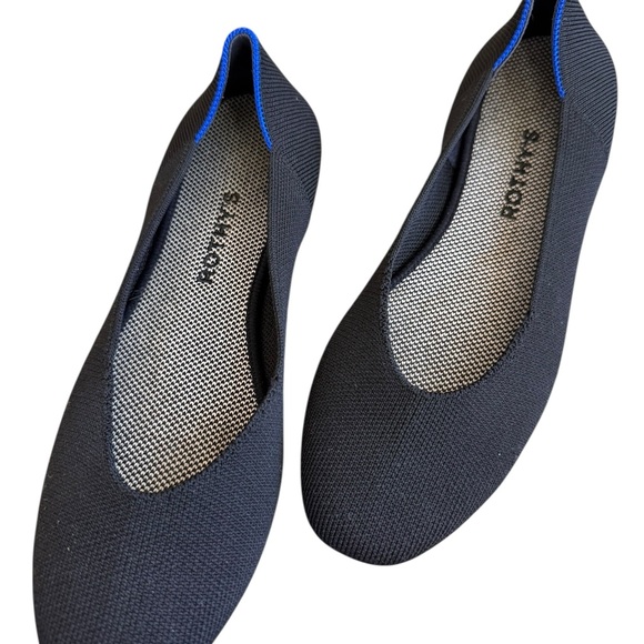 Rothy’s The Square Black Ballet Flats - Picture 2 of 11